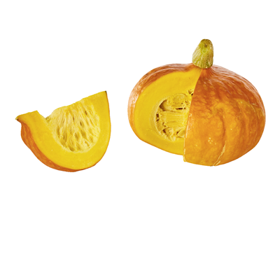 Kürbis Hokkaido Stück