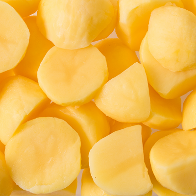 Kartoffel geschält gerviertelt  5 kg