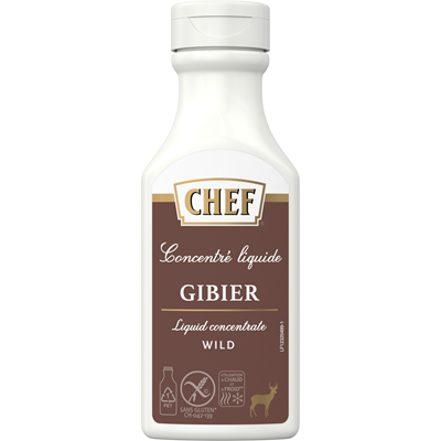 Chef fluessiges Konzentrat Wild - 238 g Flasche