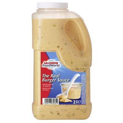 SALOMON The Real Burger Sauce 2 L SALOMON The Real Burger Sauce 2 L