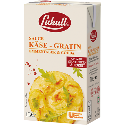 Lukull Käse Gratin Sauce 1 L