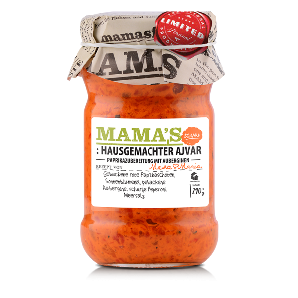 Mama´s Hausgemachter Ajvar scharf 290 g