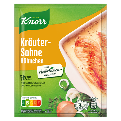 Knorr Fix Kräuter-Sahne Hähnchen 28 g