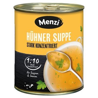 Menzi Konzentrierte Hühnersuppe  800 ml