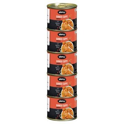 Menzi Bohnensuppe serbisch 5 x 200 ml