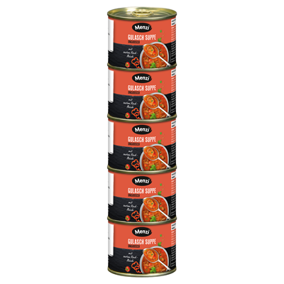 Menzi Gulasch Suppe ungarisch 5 x 200 ml