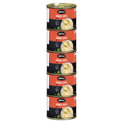 Menzi Hühner Suppe klar 5 x 200 ml