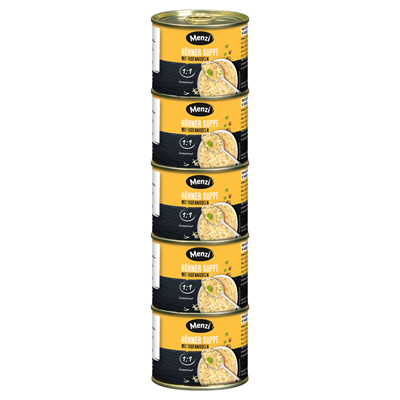 Menzi Hühnersuppe mit Fadennudeln 5 x 200 ml