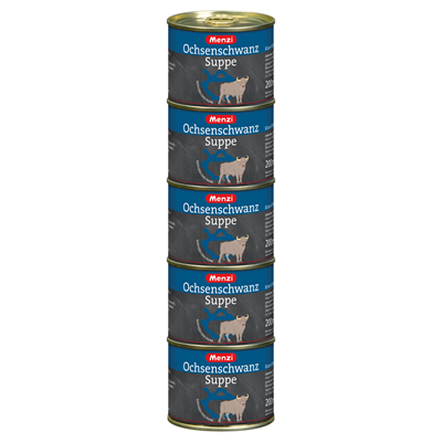 Menzi Ochsenschwanzsuppe 5 x 200 ml