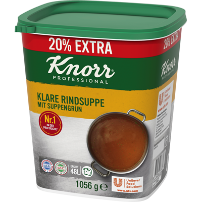 Knorr Klare Fleischsuppe mit Suppengrün 1,06 kg