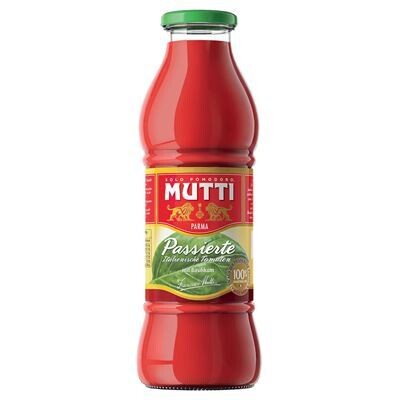 Mutti Passata passierte Tomaten mit Basilikum 700 g