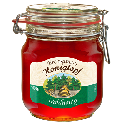 Breitsamer Honigtopf Waldhonig  1 kg