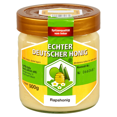 DIB Echter deutscher Honig Rapshonig 500 g DIB Echter deutscher Honig Rapshonig 500 g