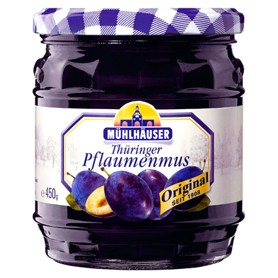 Mühlhäuser Thüringer Pflaumenmus 450 g