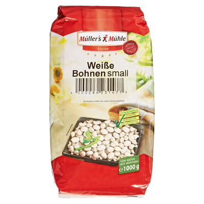 Müller's Mühle weiße Bohnen klein 1 kg