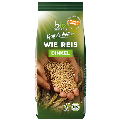 bio ZENTRALE Dinkel wie Reis 400 g