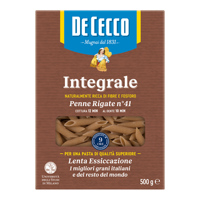 De Cecco Pasta Integrali Penne Rigate 41 - 500 g