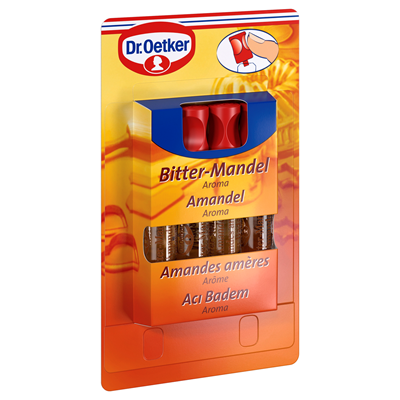 Dr. Oetker Backaroma Bittermandel 4 Stück à 2 ml 8 ml