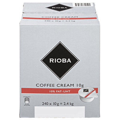 Rioba Kaffeesahne 10 % Fett 240 Stück