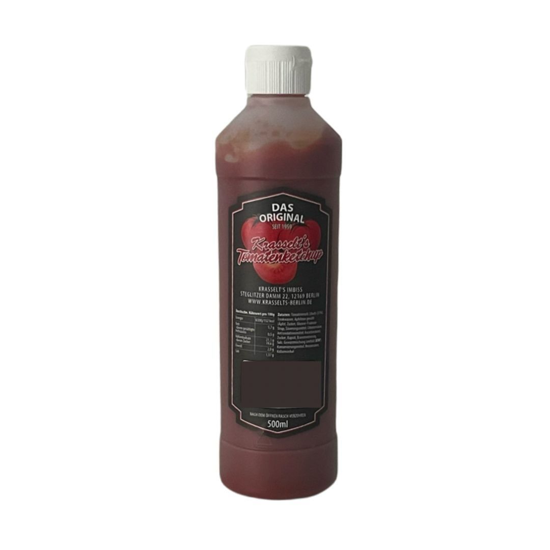 Original Krasselts Tomatenketchup 500 ml