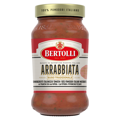 Bertolli Arrabbiata Tomatensauce 400 g