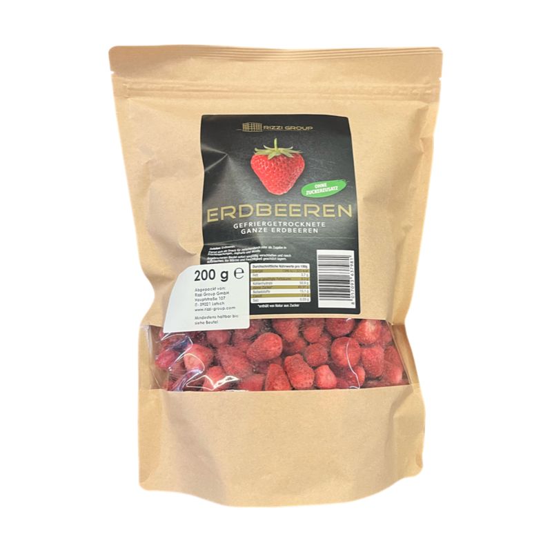 Erdbeeren Gefriergetrocknet 200 g