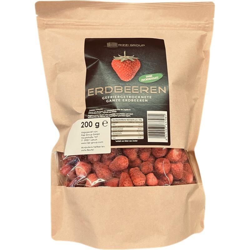 Erdbeeren Gefriergetrocknet 200 g
