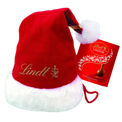 Lindt Lindor  Weihnachtsmannmütze 175 g