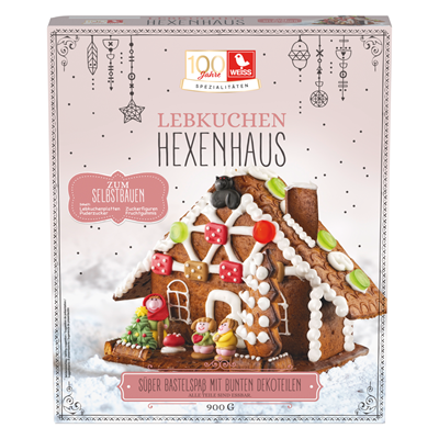 Lambertz Lebkuchen Hexenhaus  900 g