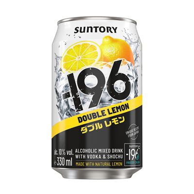 SUNTORY 196 Vodka Lemon  330 ml