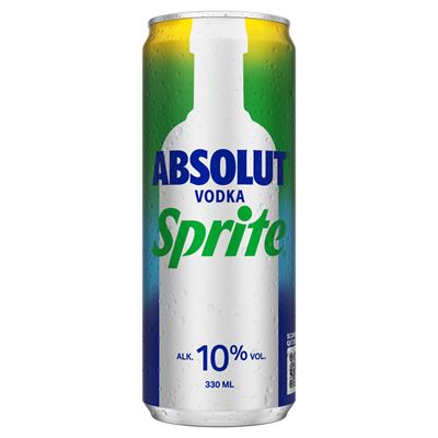 Absolut Sprite Zitrone-Limette 330 ml Absolut Sprite Zitrone-Limette 330 ml