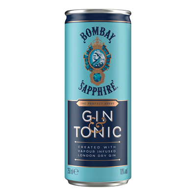 BOMBAY SAPPHIRE GIN & TONIC 250 ml BOMBAY SAPPHIRE GIN & TONIC 250 ml