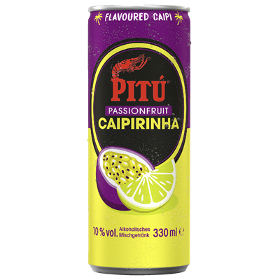 Pitú Passionsfruit Caipi  330 ml