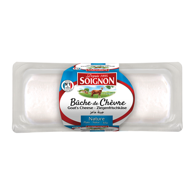 Soignon Ziegenkäserolle 1 kg Soignon Ziegenkäserolle 1 kg