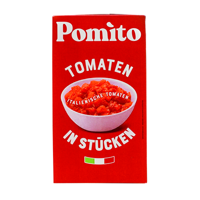 Pomito Tomatenfruchtfleisch in Stücken 1  kg