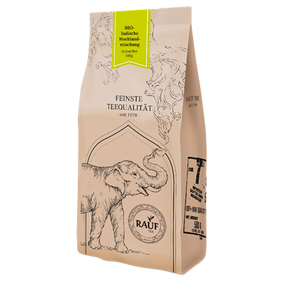 Rauf Tee Bio Grüner Tee Indisch 500 g