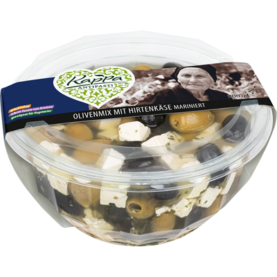 Kappa Olivenmix mit Hirtenkäse  900 g