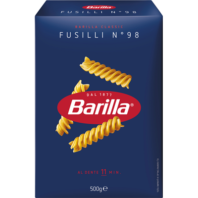 Barilla Fusilli No. 98 Spirelli-Nudeln 500 g