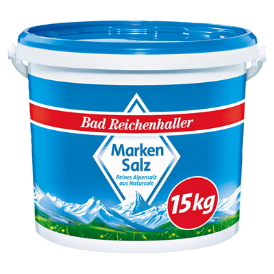 Bad Reichenhaller Alpen Salz 15 kg Bad Reichenhaller Alpen Salz 15 kg