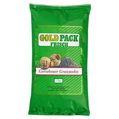 Goldpack Graumohn gerieben 1 kg Goldpack Graumohn gerieben 1 kg