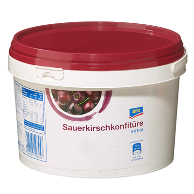 ARO Konfitüre Extra Sauerkirsch 3 kg ARO Konfitüre Extra Sauerkirsch 3 kg