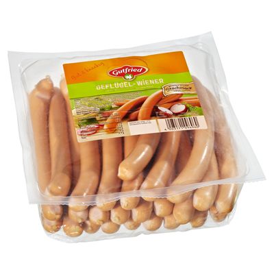 Gutfried Puten Wiener Würstchen 1 kg Gutfried Puten Wiener Würstchen 1 kg