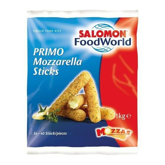 Primo Mozzarella-Sticks tiefgefroren 1 kg