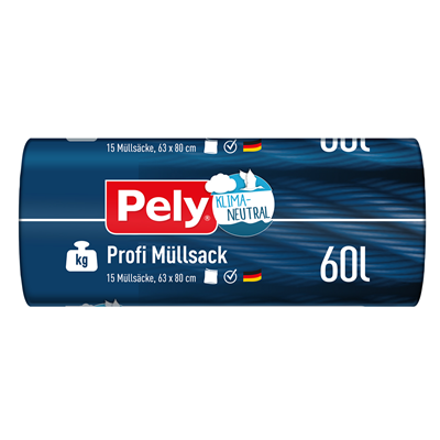 Pely Profi-Müllsäcke Blau 60 L Pely Profi-Müllsäcke Blau 60 L