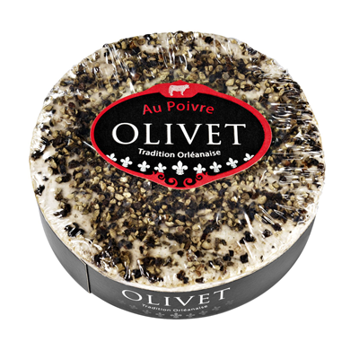 Olivet Poivre französischer Weichkäse 250 g Olivet Poivre französischer Weichkäse 250 g