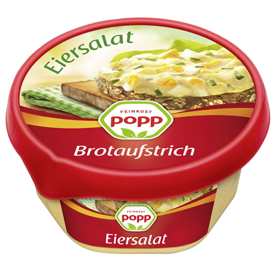 Popp Brotaufstrich Eiersalat 150 g Popp Brotaufstrich Eiersalat 150 g