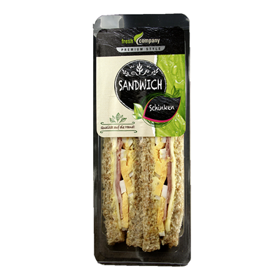 Trevelers Lunch Sandwich Schinken-Käse 170 g Trevelers Lunch Sandwich Schinken-Käse 170 g