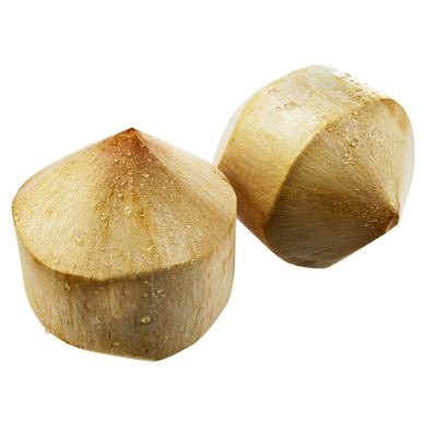 Trink Kokosnuss Stück