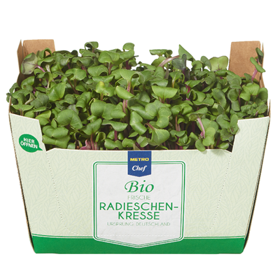 MC Bio Radieschen Kresse 40 g MC Bio Radieschen Kresse 40 g