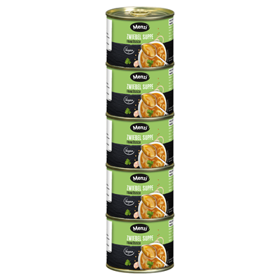 Menzi Zwiebelsuppe französisch 5 x 200 ml Menzi Zwiebelsuppe französisch 5 x 200 ml